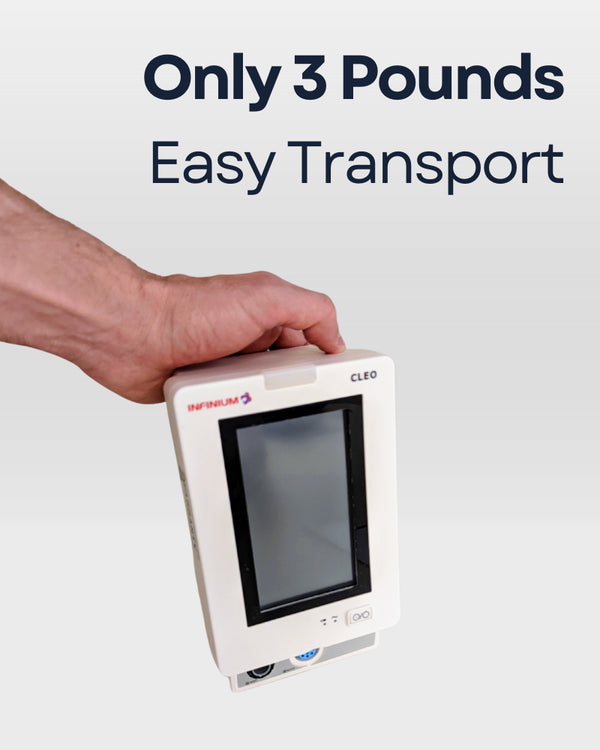 Cleo Compact Vital Signs & Capnograph Monitor | Infinium Medical