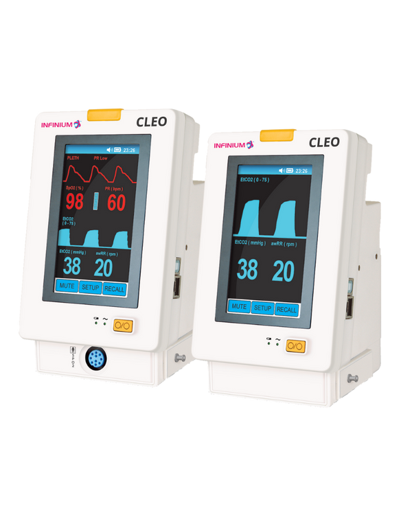 Cleo Compact Vital Signs & Capnograph Monitor | Infinium Medical
