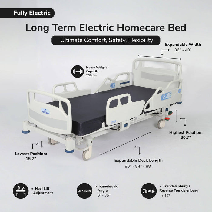 Costcare Trendelenburg Adjustable Hospital Bed B730