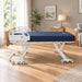 Emerald Infinity 54000 bariatric hospital bed with half-length plastic side rails and Proactive Medical mattress in a home bedroom setting