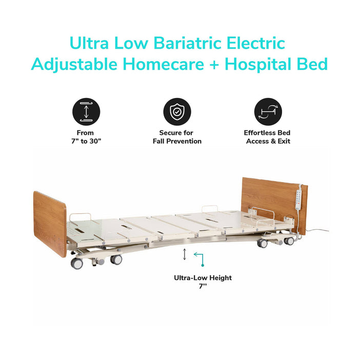 Full Electric Bariatric Bed Emerald Oasis Infinity