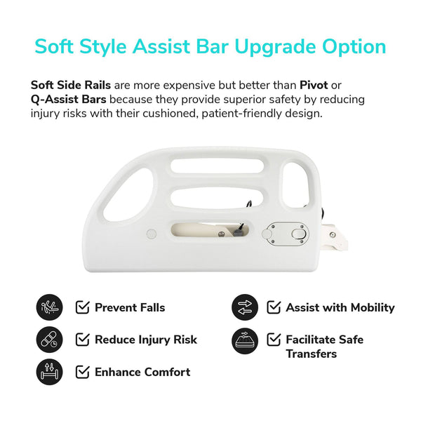 Emerald Oasis Expandable 52300 Hospital Bed - MedShop Direct