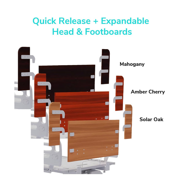 Emerald Oasis Expandable 52300 Hospital Bed - MedShop Direct