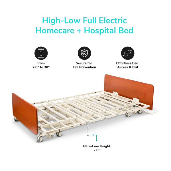 Emerald Oasis Expandable 52300 Hospital Bed - MedShop Direct