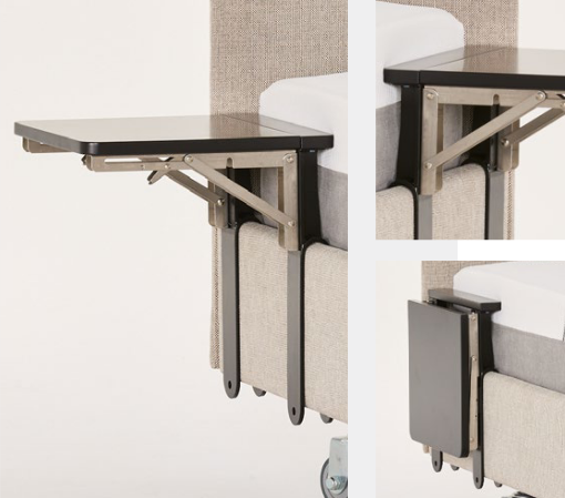 Fold Down Tray Table for Hospital Bed | Icare