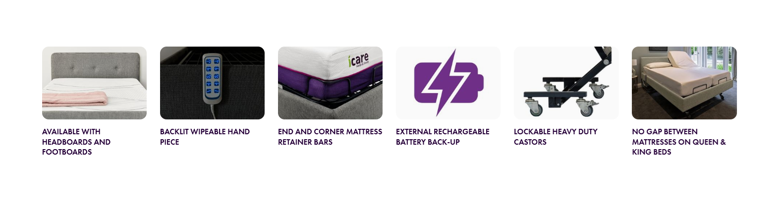 Electric Hospital Bed for Home Use | iCare IC111™ Homecare Bed