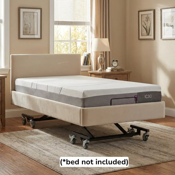 lifestyle image of the IC30  icare mattress, bed not included