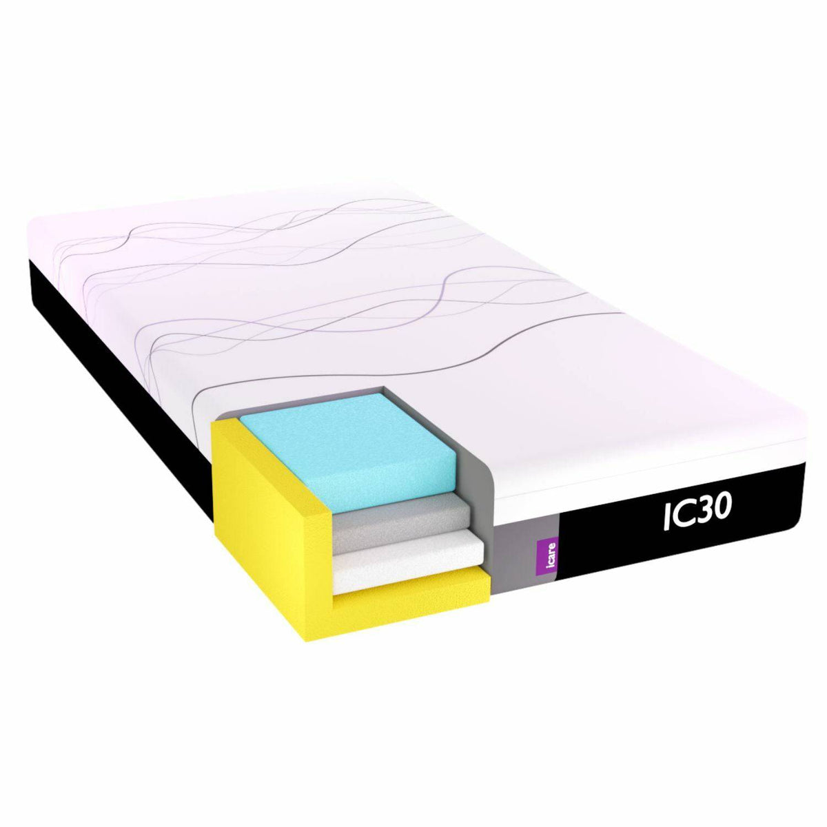 IC30 ActiveX Gel-Infused Pressure Relief with Firm Edges