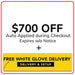 Independence Bed promotion: $700 off auto-applied at checkout with free white glove delivery and professional setup
