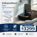 The Independence Bed adjustable rotating chair bed for seniors with sit-to-stand lift assist