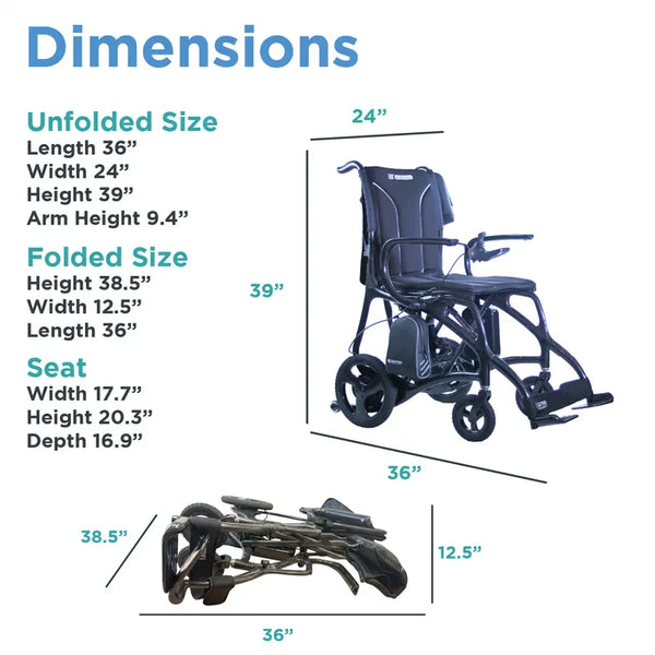 Ultra-Lightweight Portable Power Chair | Journey Air Elite Max