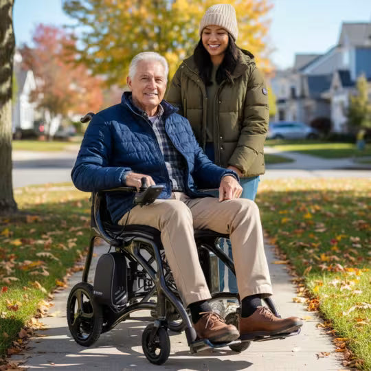 Ultra-Lightweight Portable Power Chair | Journey Air Elite Max