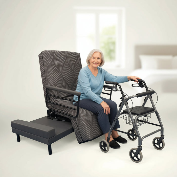Adjustable Rotating Bed for Seniors | Sit to Stand Lift Bed | Independence Bed