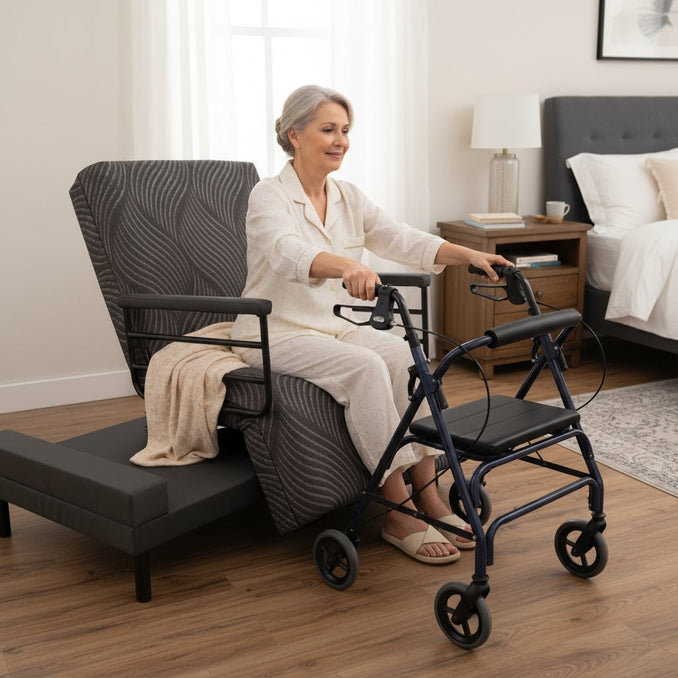 djustable Rotating Bed for Seniors | Sit to Stand Lift Bed | Independence Bed