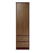 Wardrobe for Assisted Living Furniture 1-Door 2-Drawer in 2 Tone finish