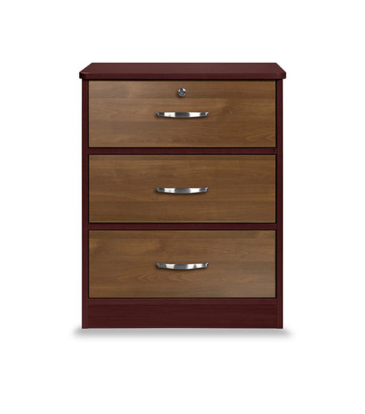 Bedside Cabinet Drawer for Assisted Living Furniture CC-BSC3D in 2 Tone finish