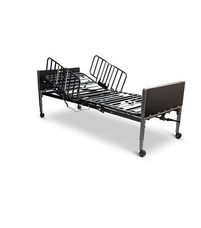 Full Electric Homecare Bed with Rails | Long Term Care | 36" x 80" - Medacure HCFE36