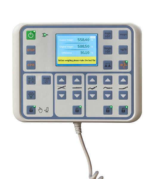 Lincoln LX-BARI-S Expandable Bariatric Bed with Scale