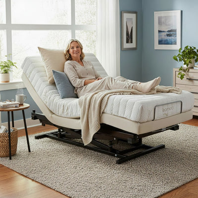 Luxury Electric Hospital Bed - Hospital Functions Without the Hospital Look | TransferMaster Supernal 3