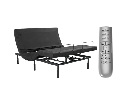 Smart Adjustable Bed Base with Dual Massage & Underbed Light (Twin XL to King) | NuLyft 600WF