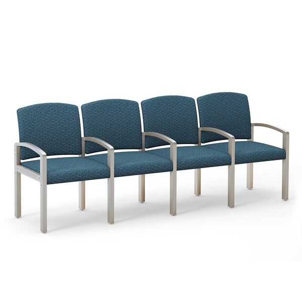 Four-Ganged Arm Chairs | HPFi Solo 944MET-4