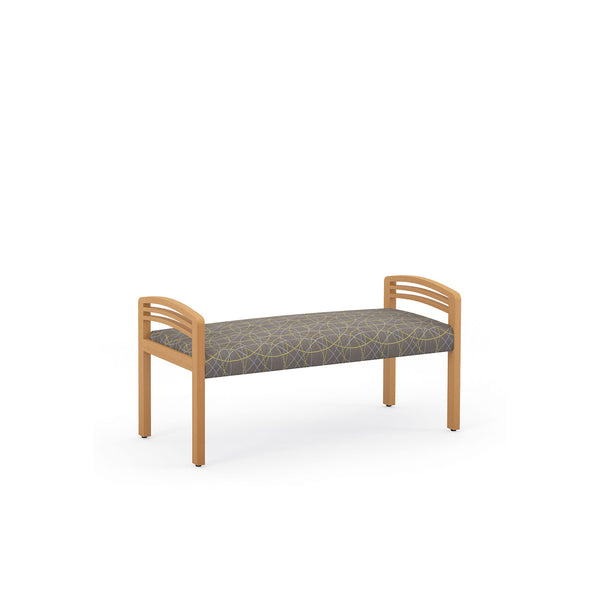 Triarc Arm Bench with Solid Hardwood Frame | HPFi Trados 918