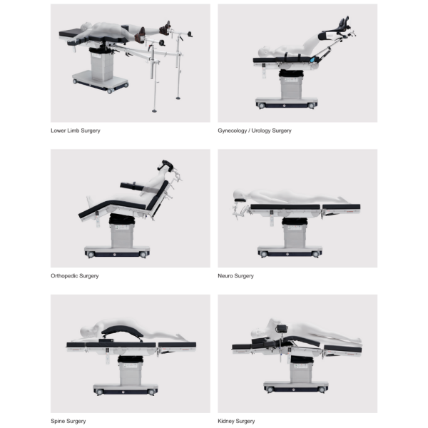 Infinium ST500 Premium Surgical Table for Surgery Centers & Operating Rooms - 1,000 lb Capacity | Infinium Medical