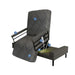 The UPbed Independence Adjustable Bed for Seniors by Journey Health features numbered labels highlighting fall prevention on the backrest, armrests, seat, and base—an ideal motorized alternative to a reclining chair.