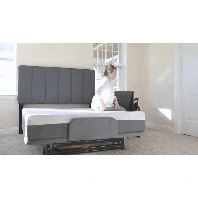 Hi-Low Adjustable Alternative Hospital Bed for Home Care | Flexabed Hi-Low SL