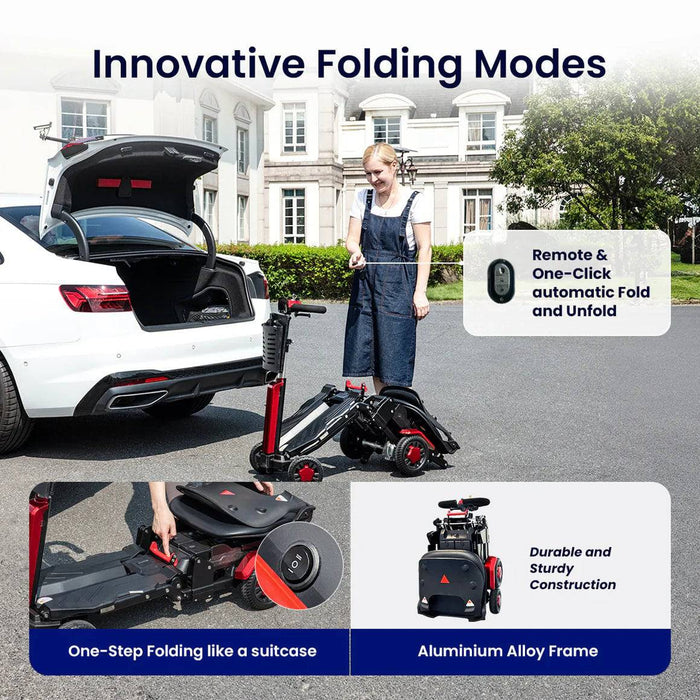 Vocic D91 Folding Mobility Scooter 4.9 MPH Maximum Speed