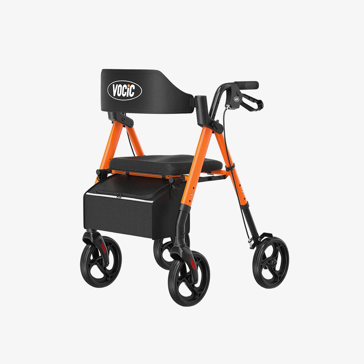 Walkersページ Folding All Wheel Rollator – Vocic Z21 Walker with Seat