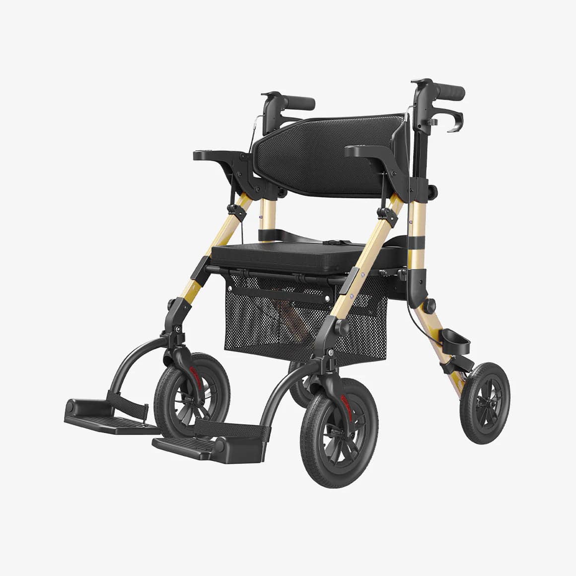 Rollator Walker – Vocic V62 Mobility Walker with Seat