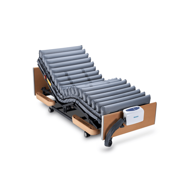 Wellell Domus 4 Hospital Bed Alternating Pressure Air Mattress with Quilted Cover - MedShop Direct