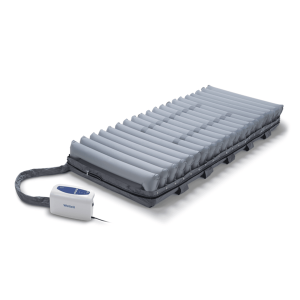Wellell Domus 4 Hospital Bed Alternating Pressure Air Mattress with Quilted Cover - MedShop Direct