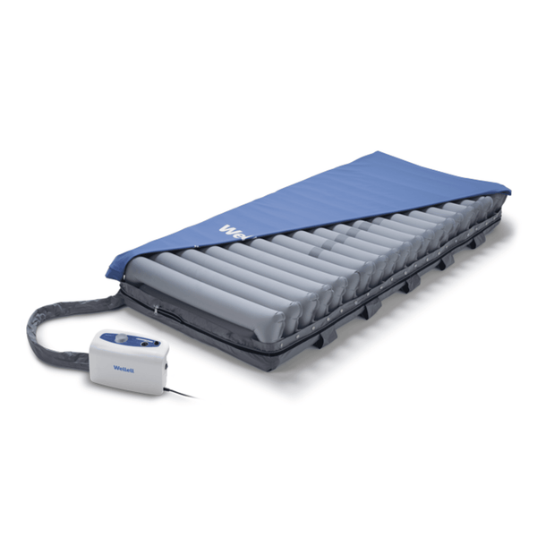 Wellell Domus 3 (8") Hospital Bed Air Mattress with Quilted Cover - MedShop Direct